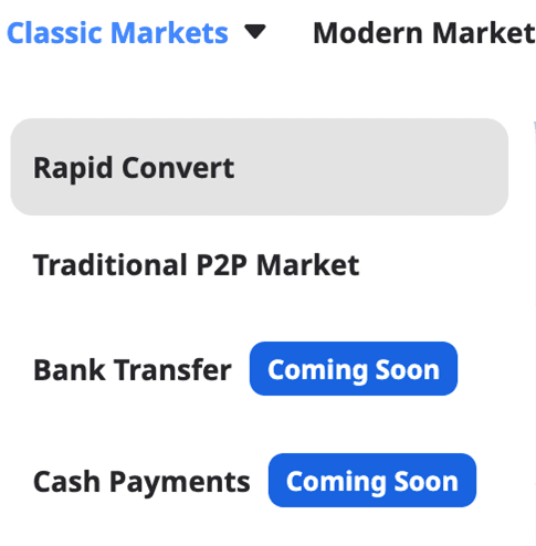 How do I convert with my External Wallet? 