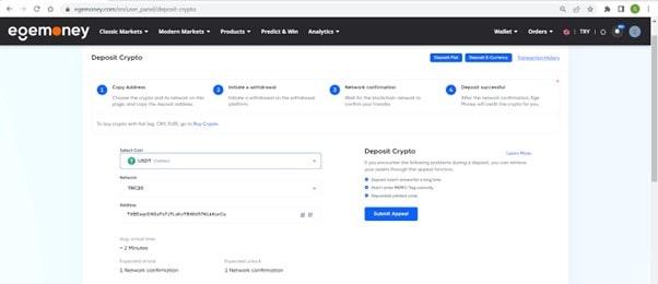 How To Deposit Crypto?
