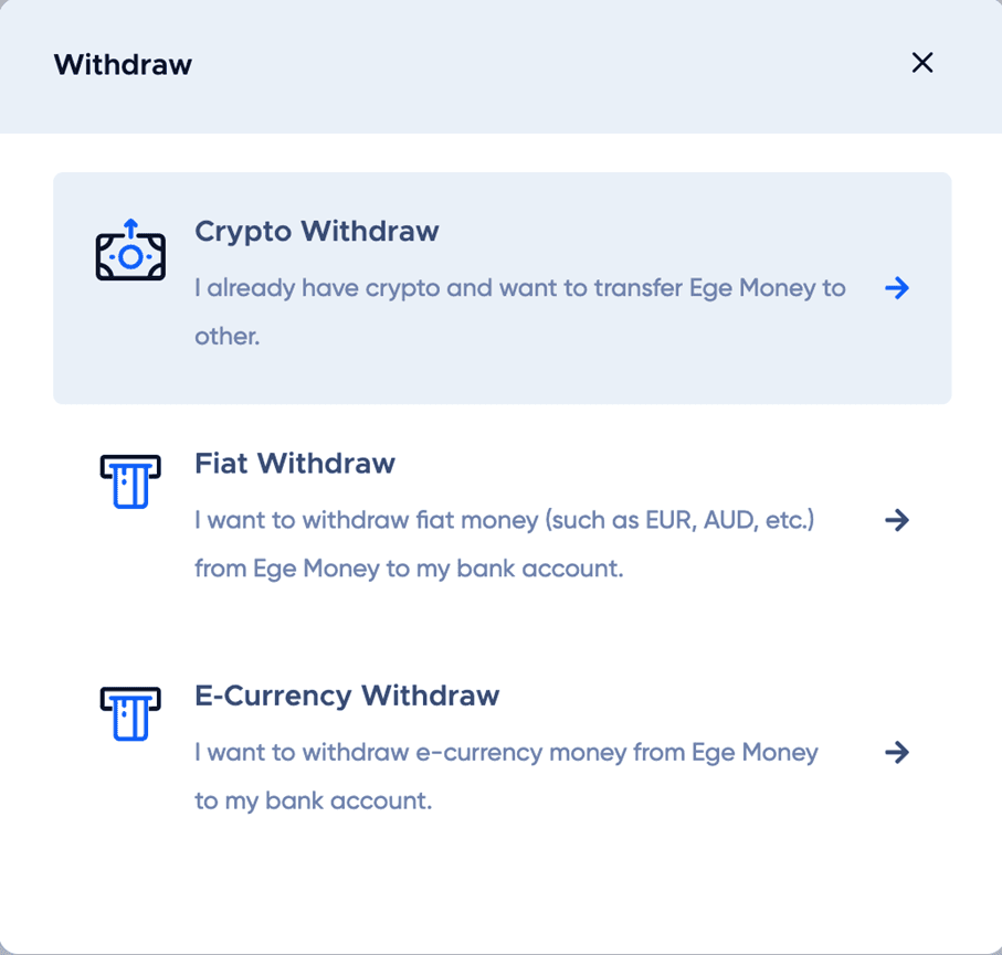 How To Withdraw Crypto