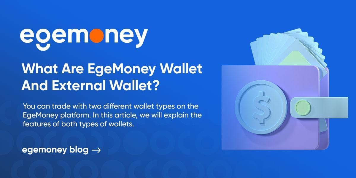 What are EgeMoney Wallet and External Wallet?