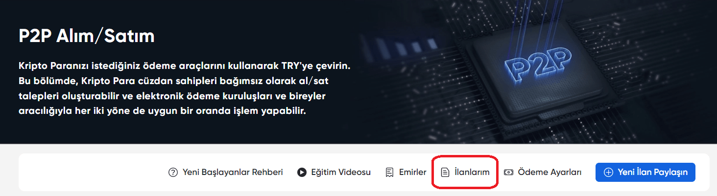 P2P İlanları Sosyal Medyada Nasıl Paylaşılır 2