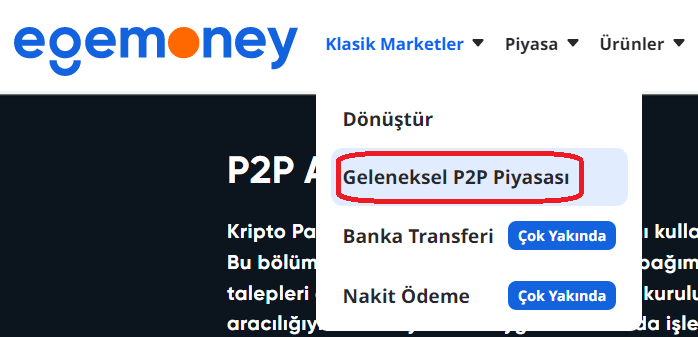 p2p İlan