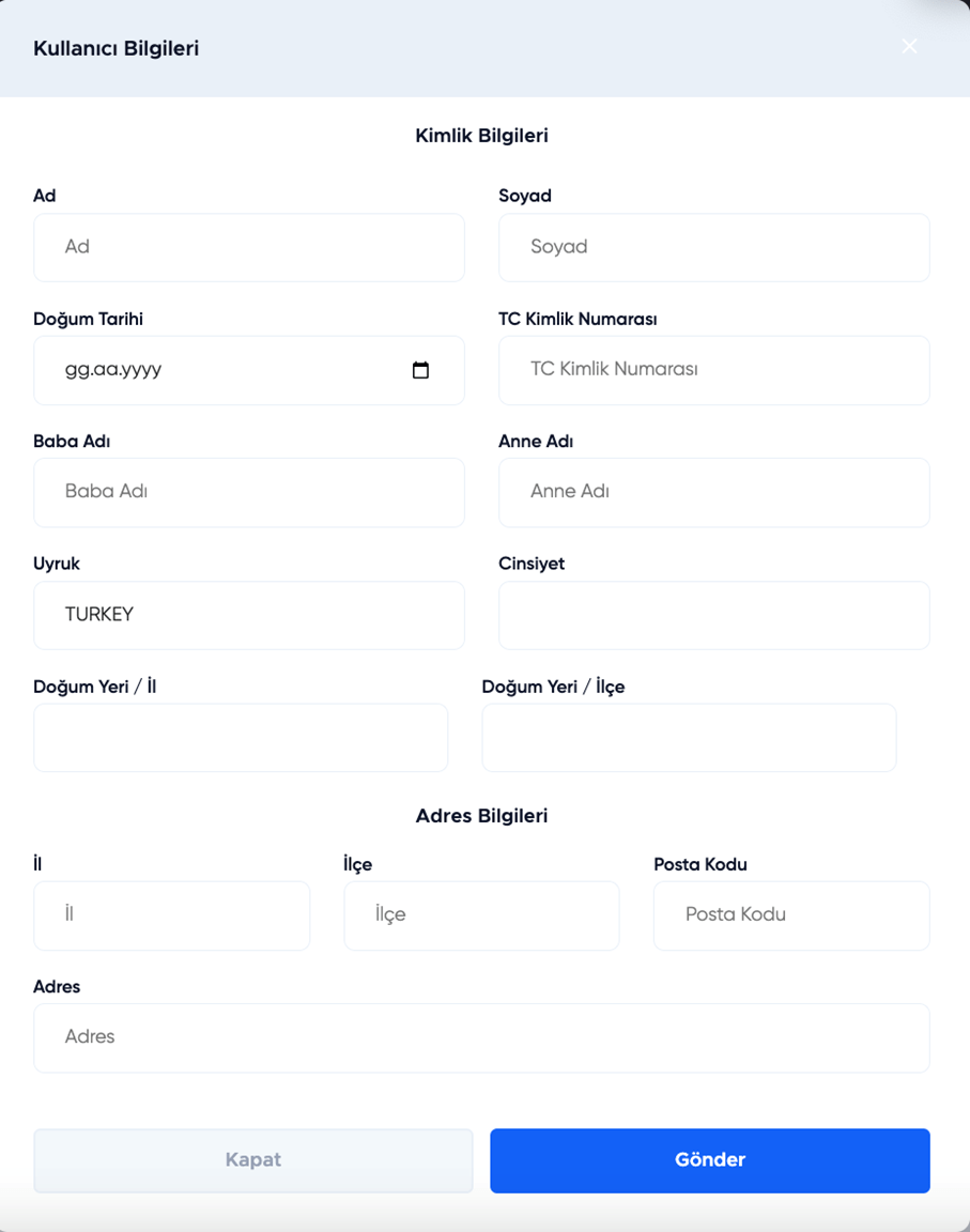 EgeMoney Kullanıcı Formu Nasıl Doldurulur?
