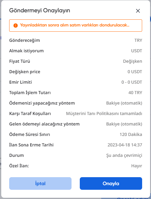 p2p İlan