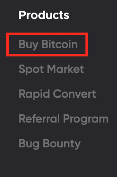 Buying Bitcoin with EgeMoney