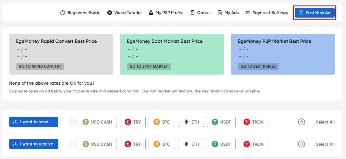 How To Use EgeMoney P2P Market 3