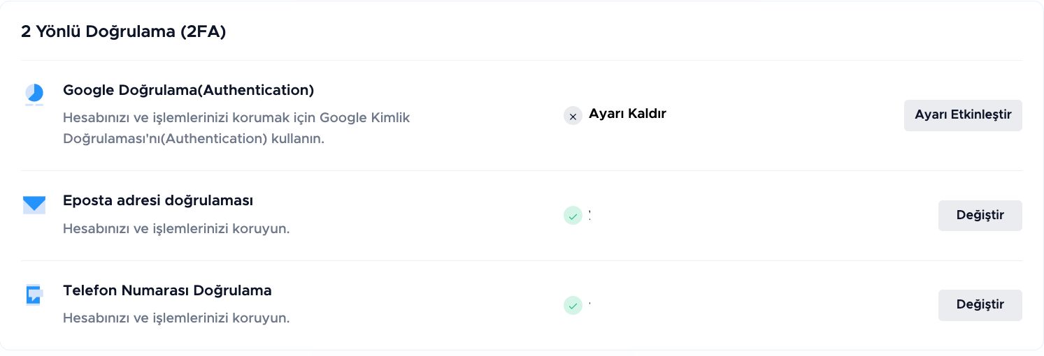 E-posta adresimi nasıl değiştiririm 2