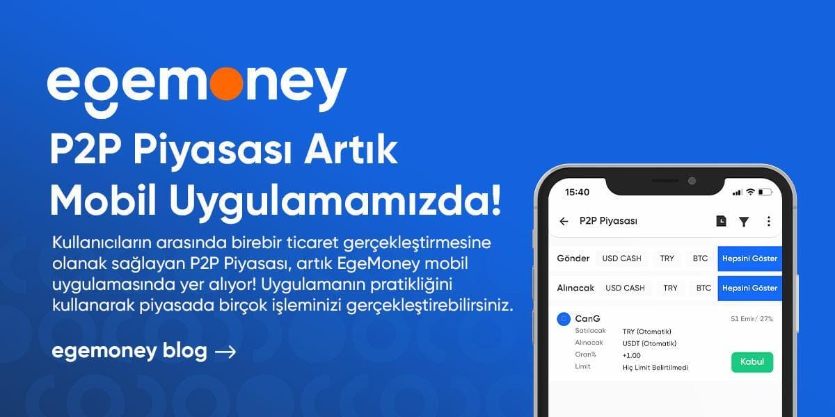 p2p piyasası artık egemoney mobil uygulmasında