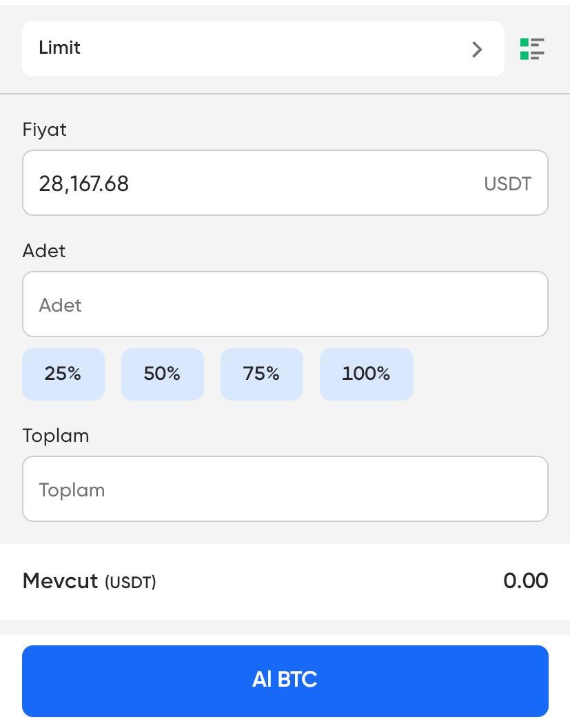EgeMoney mobil uygulamasında spot piyasası nasıl kullanılır 3