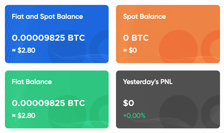 How can I view my Spot and Fiat wallet 2