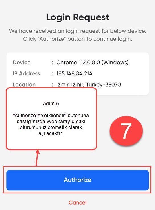 EgeMoney’e nasıl kare kod ile giriş yapabilirim 5