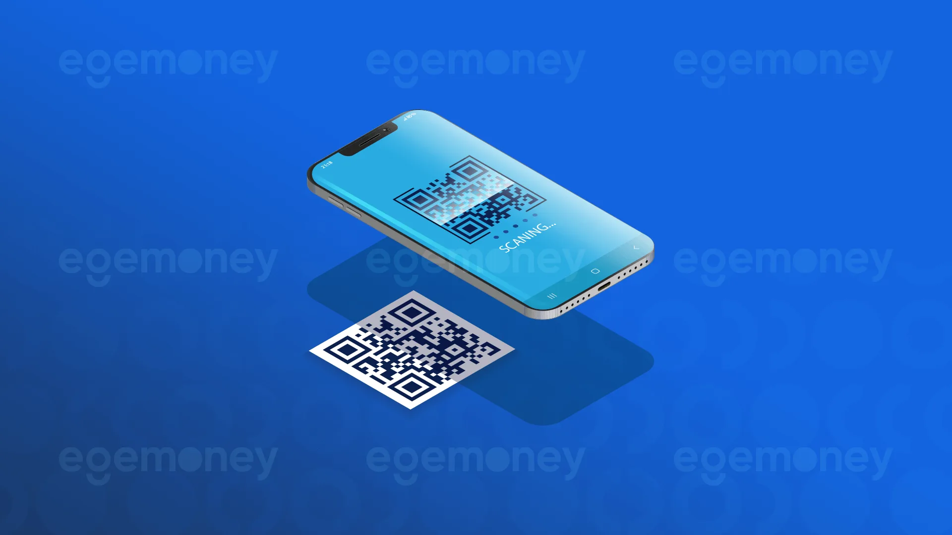 QR Code Login Feature on EgeMoney