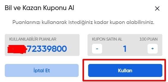 Bil ve kazan premiuma nasıl katılırım 3