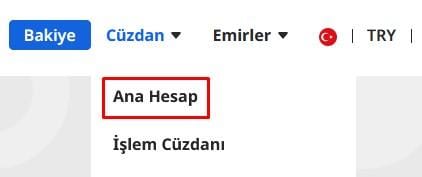 EgeMoney Spot Cüzdan nasıl kullanılır